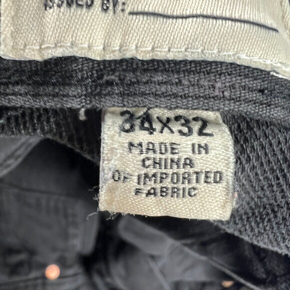 Todd Snyder Corduroy Pants Men's 34x30* Slim Fit Baby Cord Black Faded Tag 34x32 - Picture 9 of 16